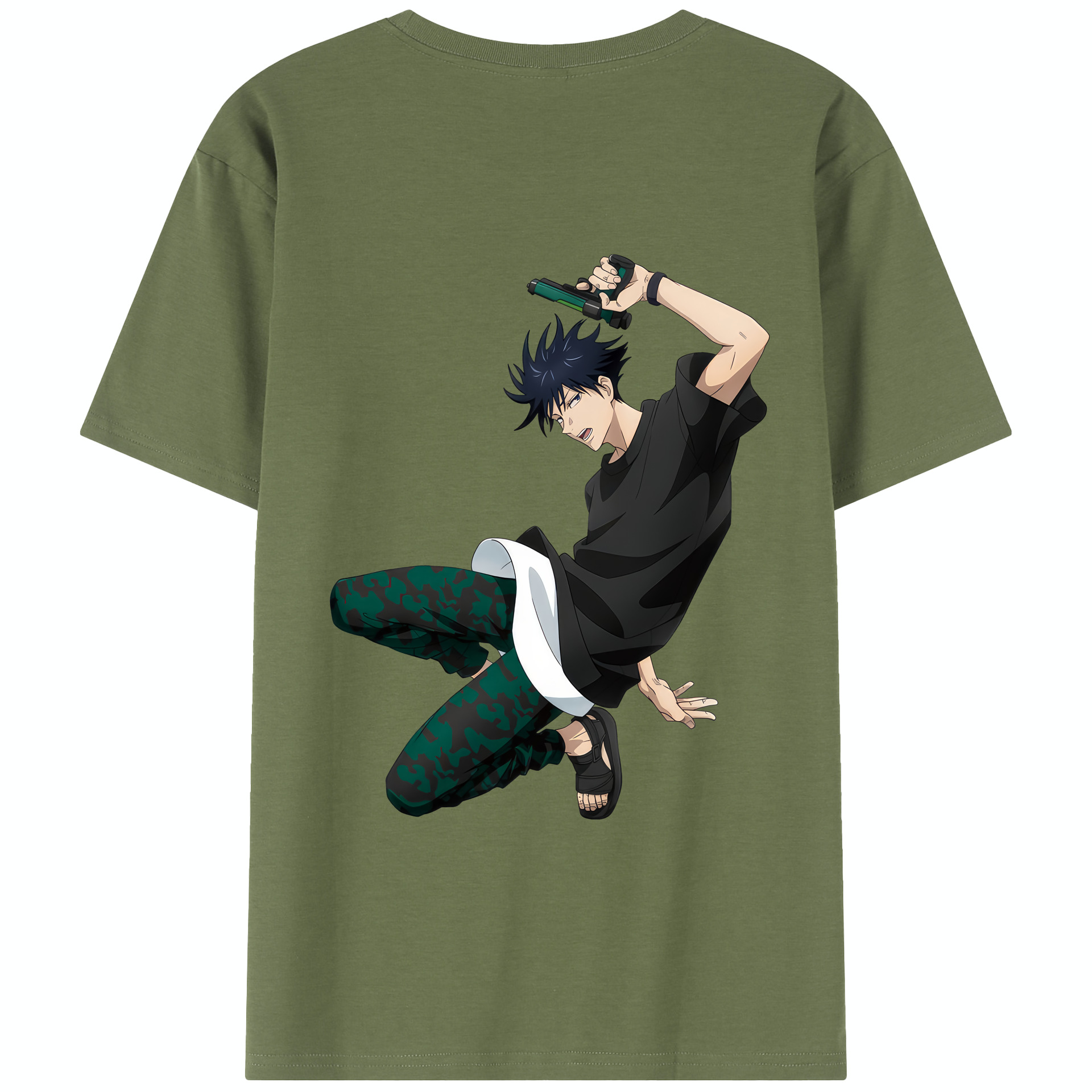 （画像用） 呪術廻戦 Jujutsu Kaisen 綿100％半袖Tシャツ（背面プリント）